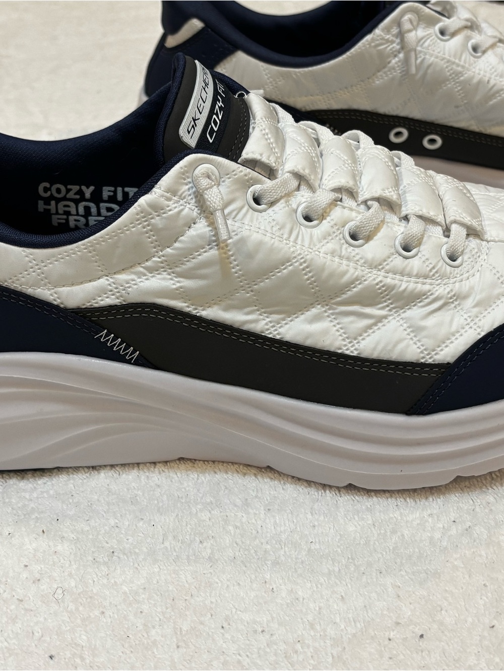 Brand New SKETCHERS Cozy slip-ins Unisex Men's 8 / Women's 9.5 Wide Fit - Box 69 - Picture 3 of 5